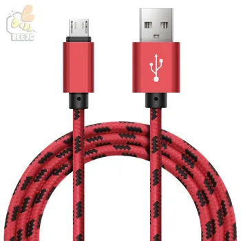 3M 10 ft Micro USB Kábel Rýchle Nabíjanie Kábel 3 m Kábel, Android Mobilný Telefón Kábel pre Samsung Huawei Oneplus Obchodu 100ks