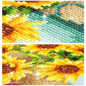 DIY Mandala Diamond Výšivky Abstraktné Kvetinové Mozaiky Obrazu Kamienkami 5d Diamond Maľovanie Kvetinová Kríž Sticth Plné Zostavy