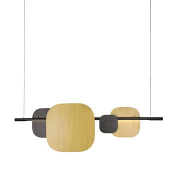 Led Umenie Luster Prívesok Svietidlo Stropné svietidlo Jedálenský minimalistický luxusné bývanie jednoduché moderné štúdie bar tabuľka dlhé