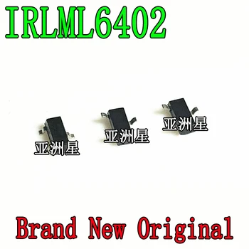 (100 ks) Nové IRLML6402TRPBF IRLML6402 P-kanálového MOS Oblasti-effect tranzistor patch SOT23