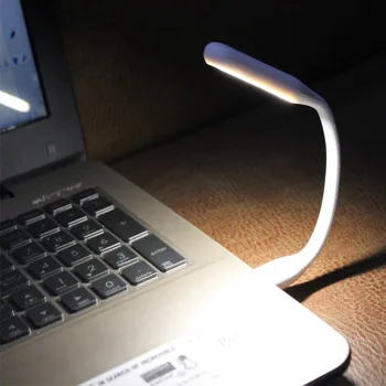 LED USB Lampa Knihy Svetlo Mini Prenosné USB LED Svetlo Power Bank Prenosný Notebook LED Lampa na Stôl Svetlo USB Nočné Osvetlenie