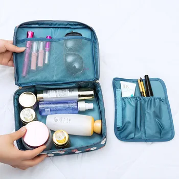 Ženy Cestovanie Organizátor Magic Puzdro Kozmetická Taška Organizátor Lenivý Make-Up Taška Prípadoch Skladovanie Taška Kit Box Nástroje Toaletná Krásy Prípade